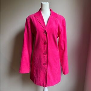 Dandy by Randi M. Women’s Pink Jacket Lined Size 10 Cotton‎